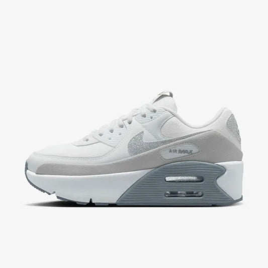 Zapatillas nike gris con blanco